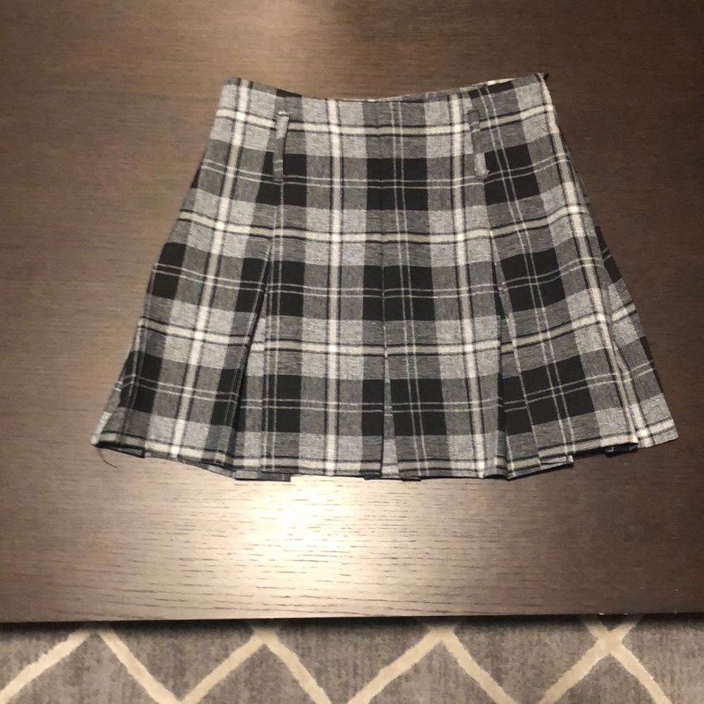 Black and white skirt